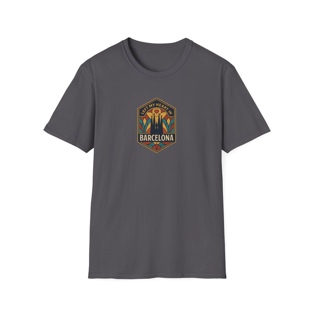 Barcelona Heart Badge T-Shirt