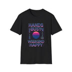 Busy Hands Neon Sign T-Shirt